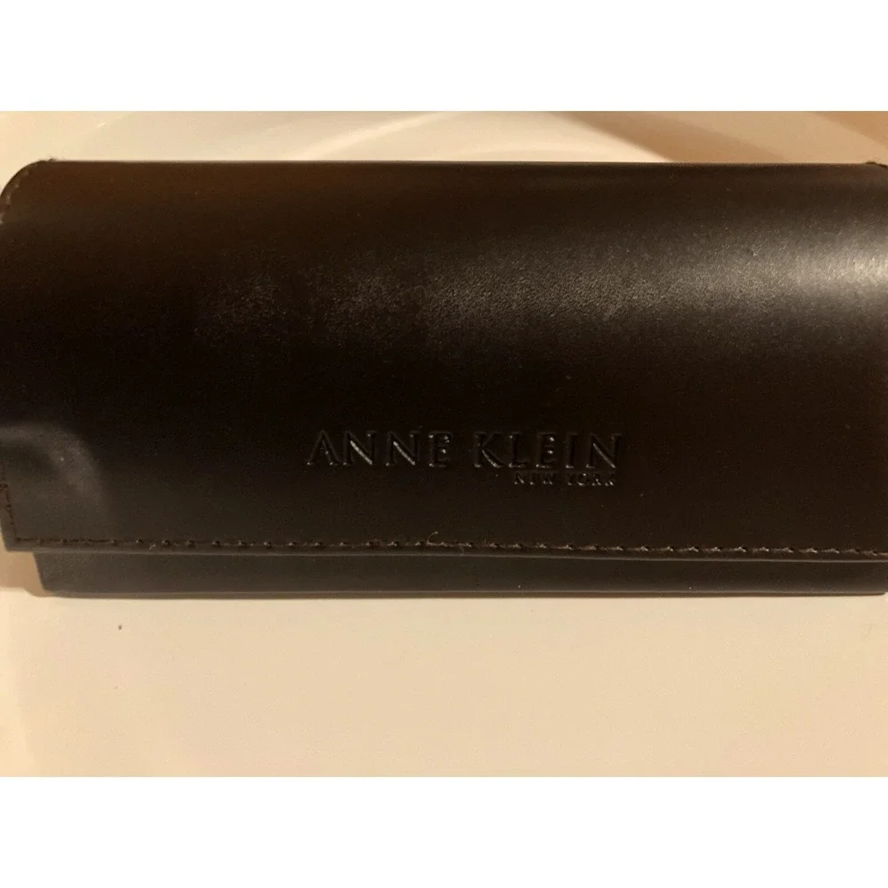 Anne Klein New York Sunglasses Hard  Case Only Magnetic Snap Black